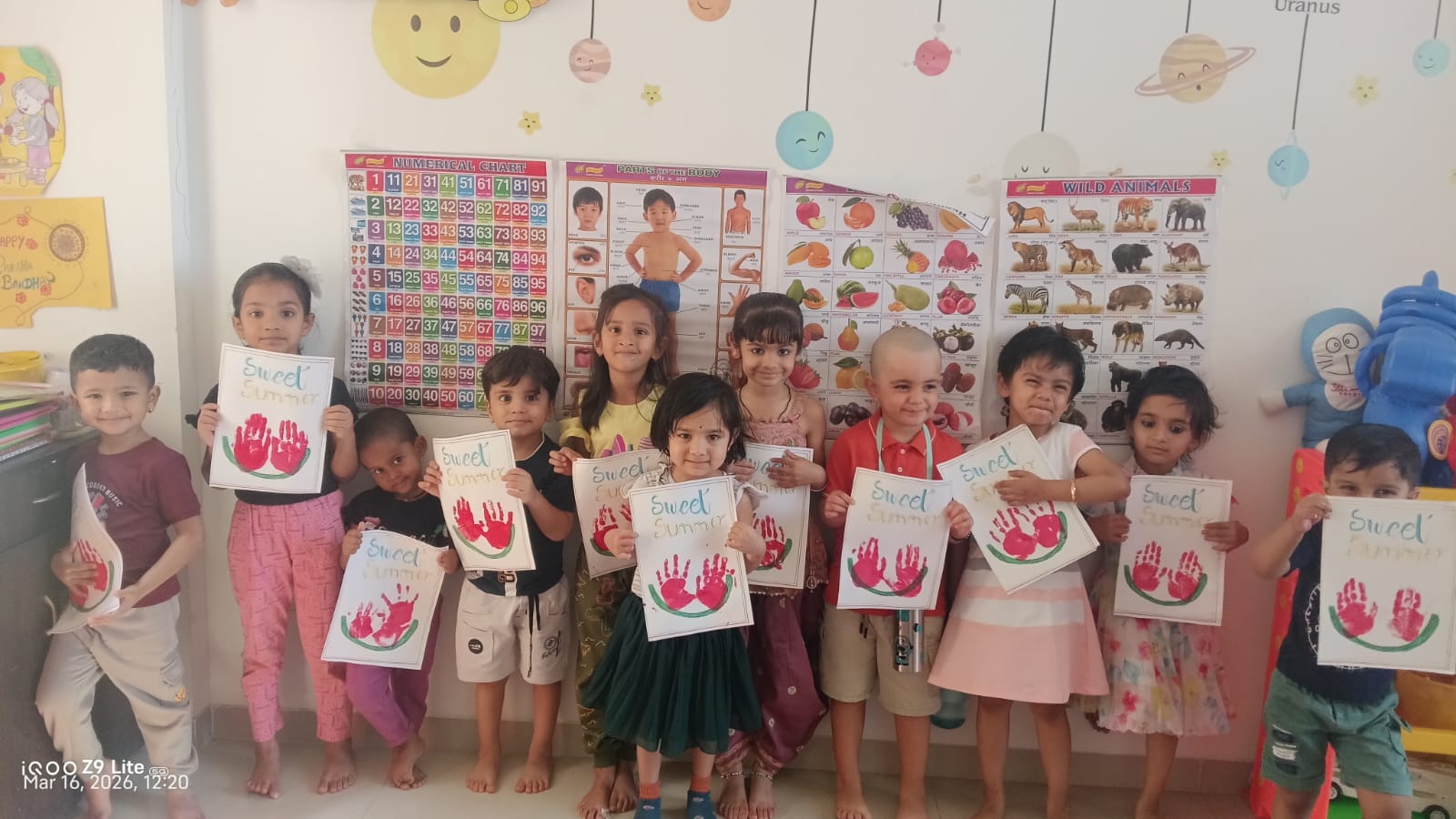 Creative activities at Little Wonder Blooms