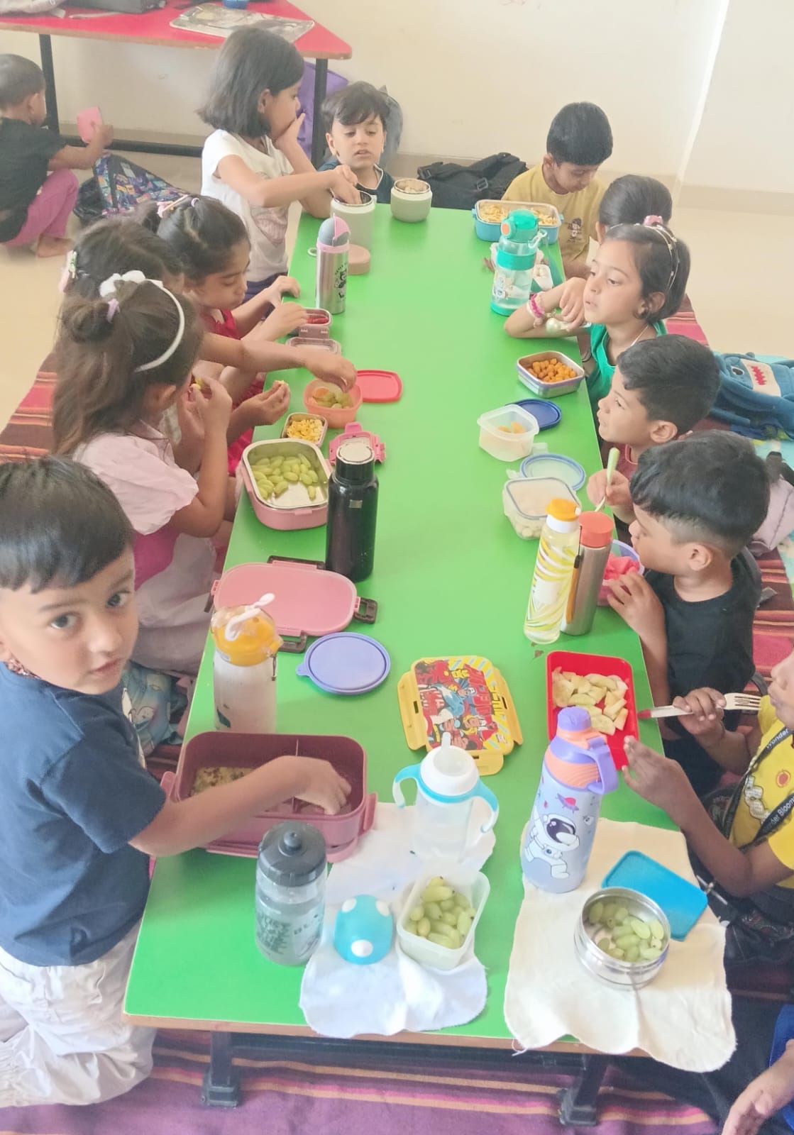 Classroom learning session